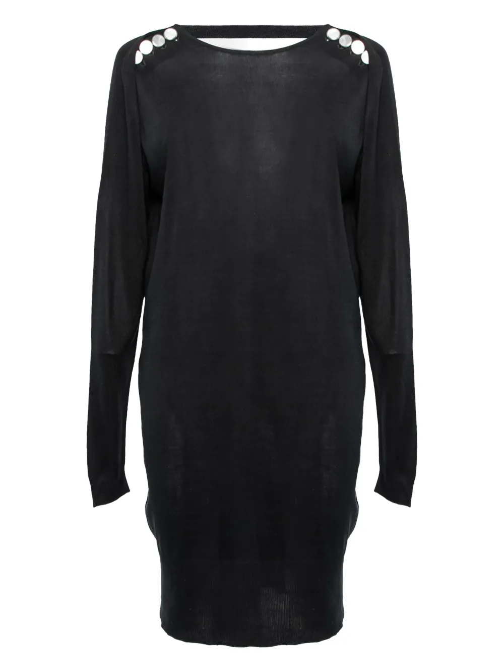 Balenciaga Pre-Owned silk mini dress | Black | Image 1