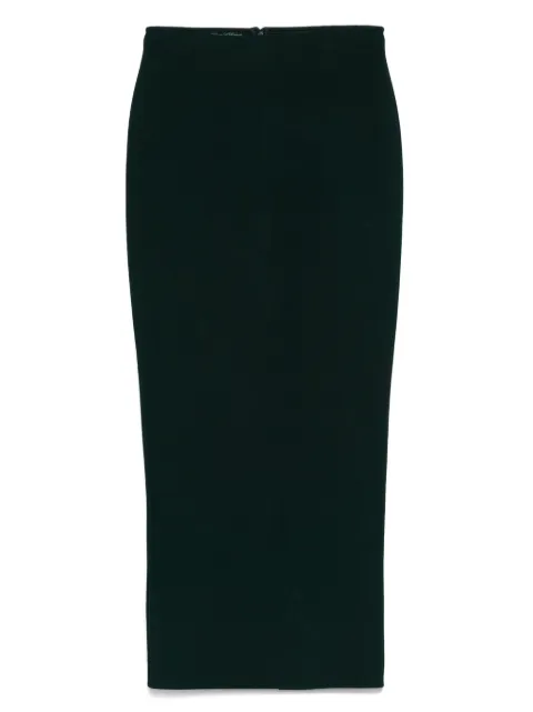 Herve L. Leroux bandage ankle length column skirt