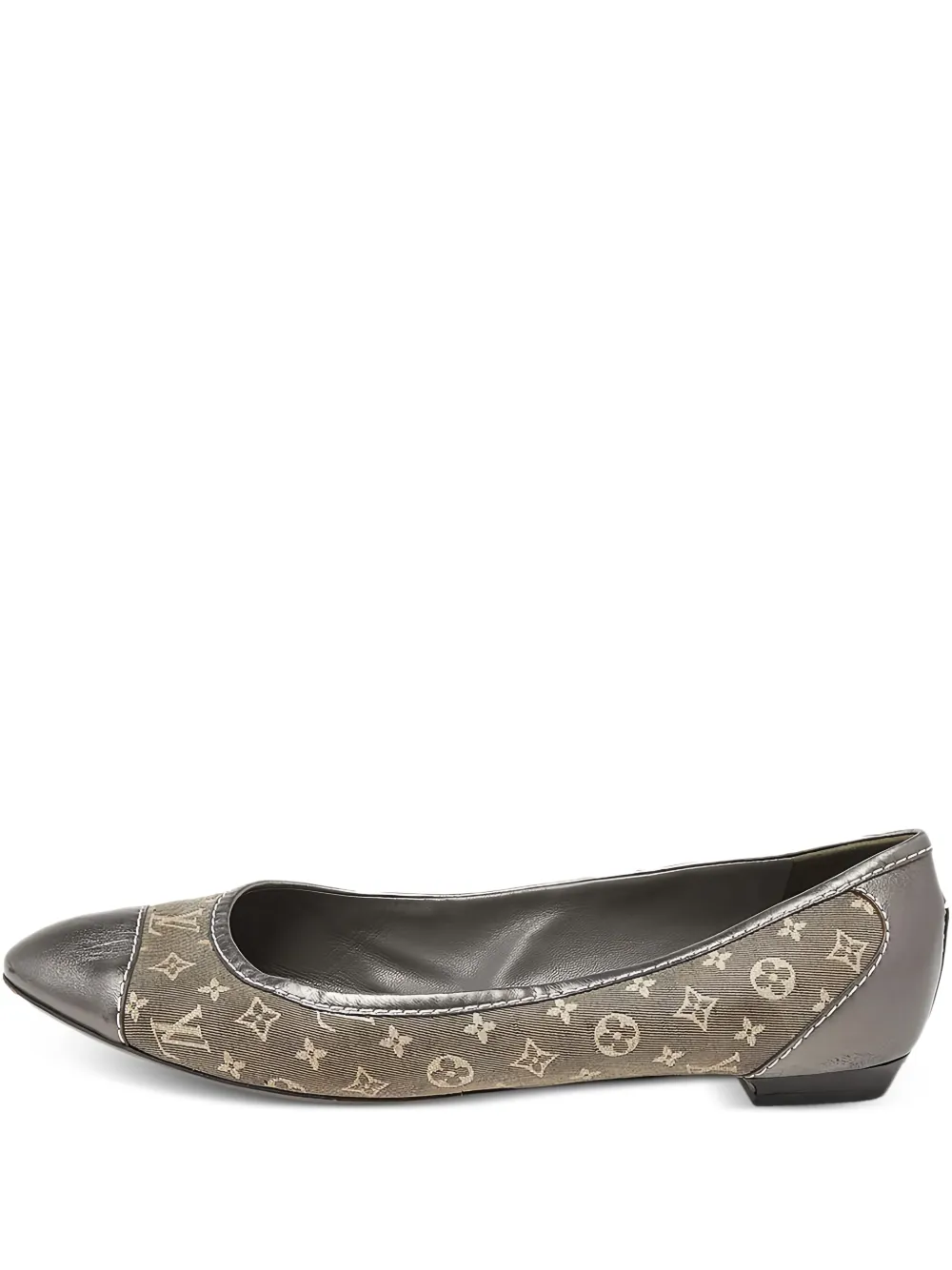 Louis Vuitton Pre-Owned Monogram Canvas-Ballerinas - Grau