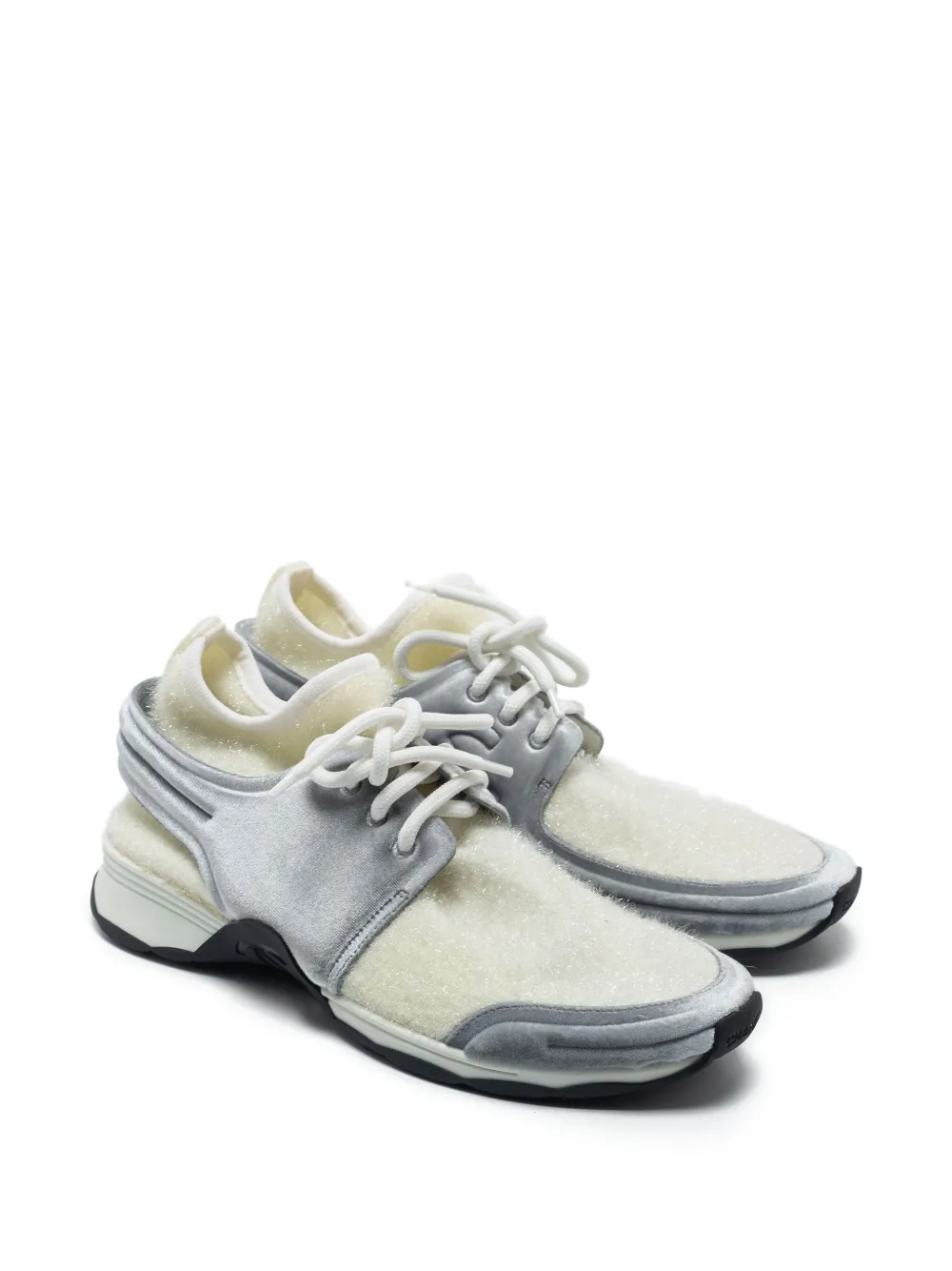 CHANEL Pre-Owned panelled sneakers | Image 2