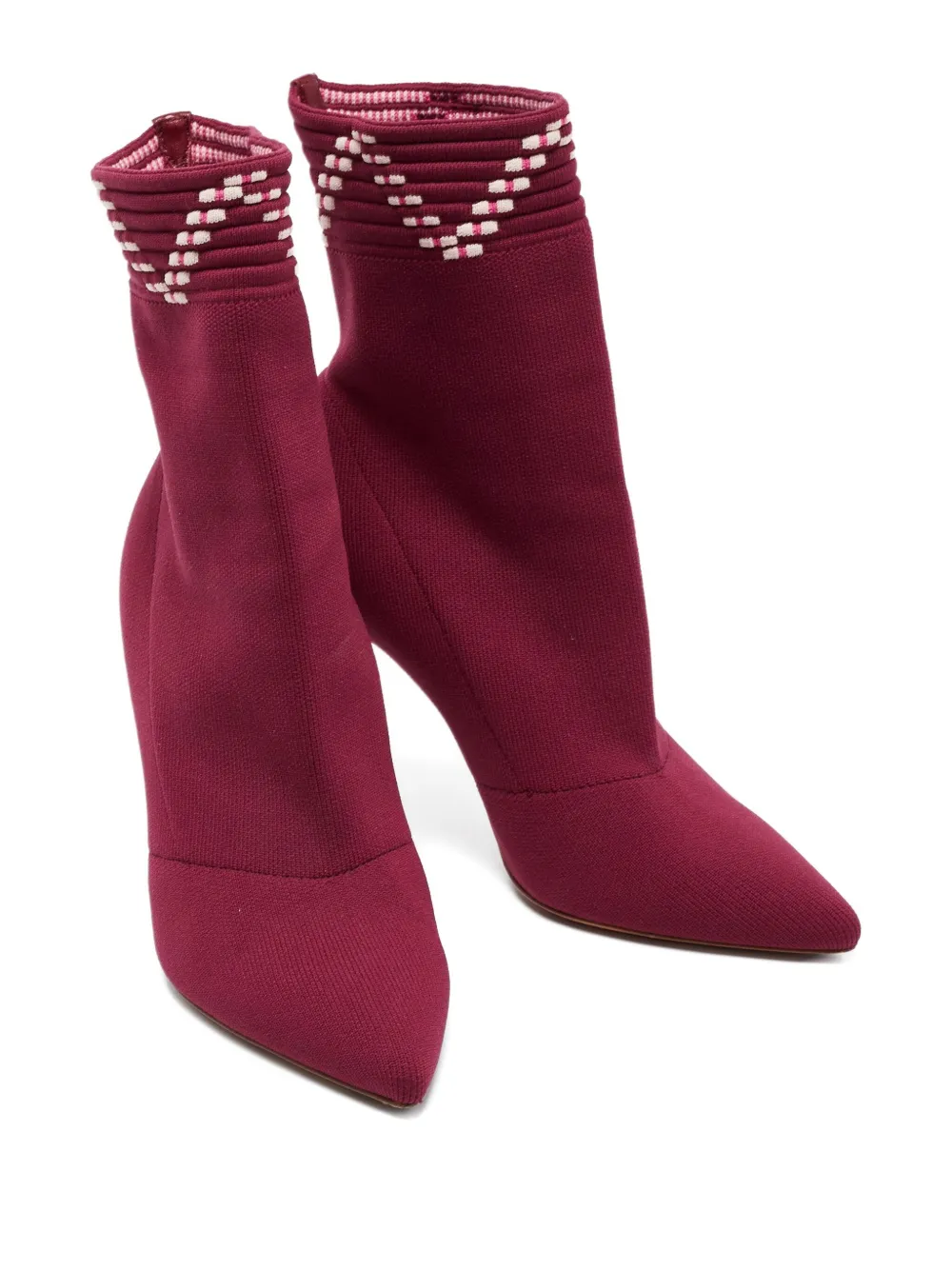 Malone Souliers Pre-owned 95mm knitted boots | Image 2