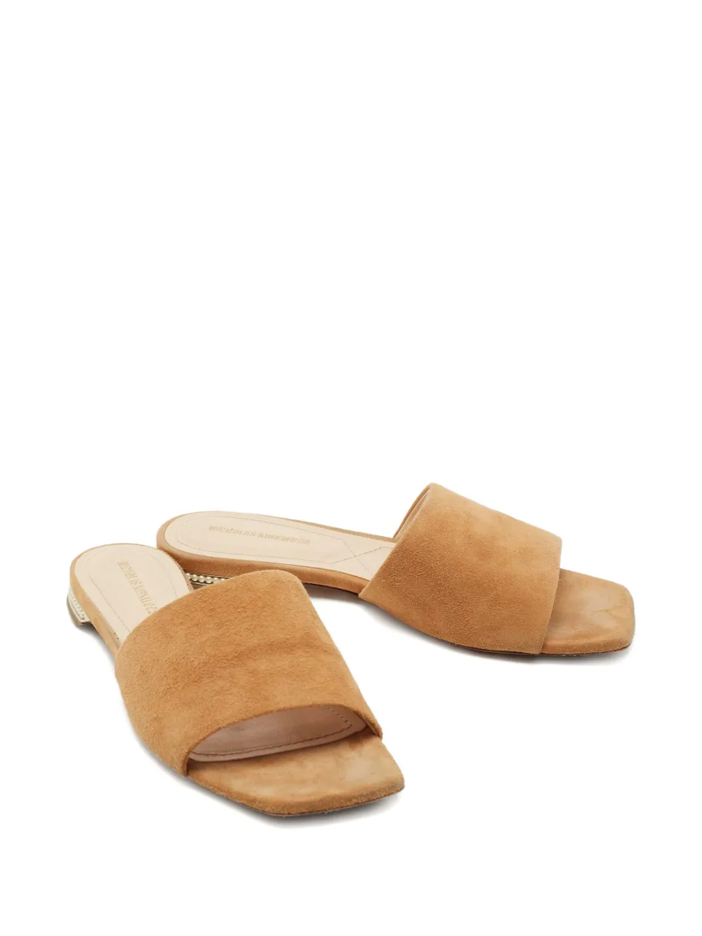 Pre-owned Nicholas Kirkwood Suede Sandals In Neutral