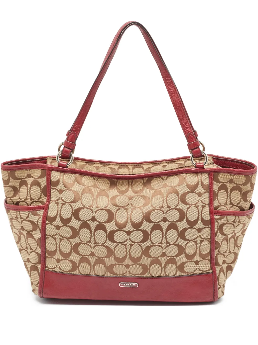 Coach Vintage sac cabas pre-owned Park à motif Signature | tons neutres | Image 1