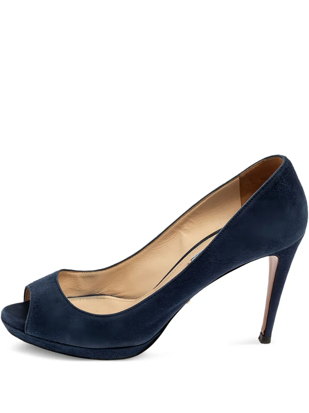 Prada Pre-Owned suede pumps | Blue | Image 1