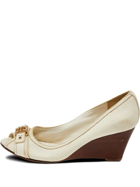 Tory Burch pre-owned 60mm peep-toe pumps