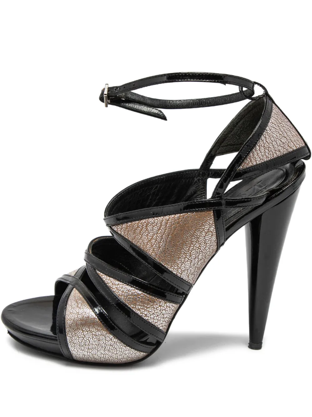 120mm leather sandals
