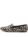 Tod's Vintage leopard-print loafers - Neutrals