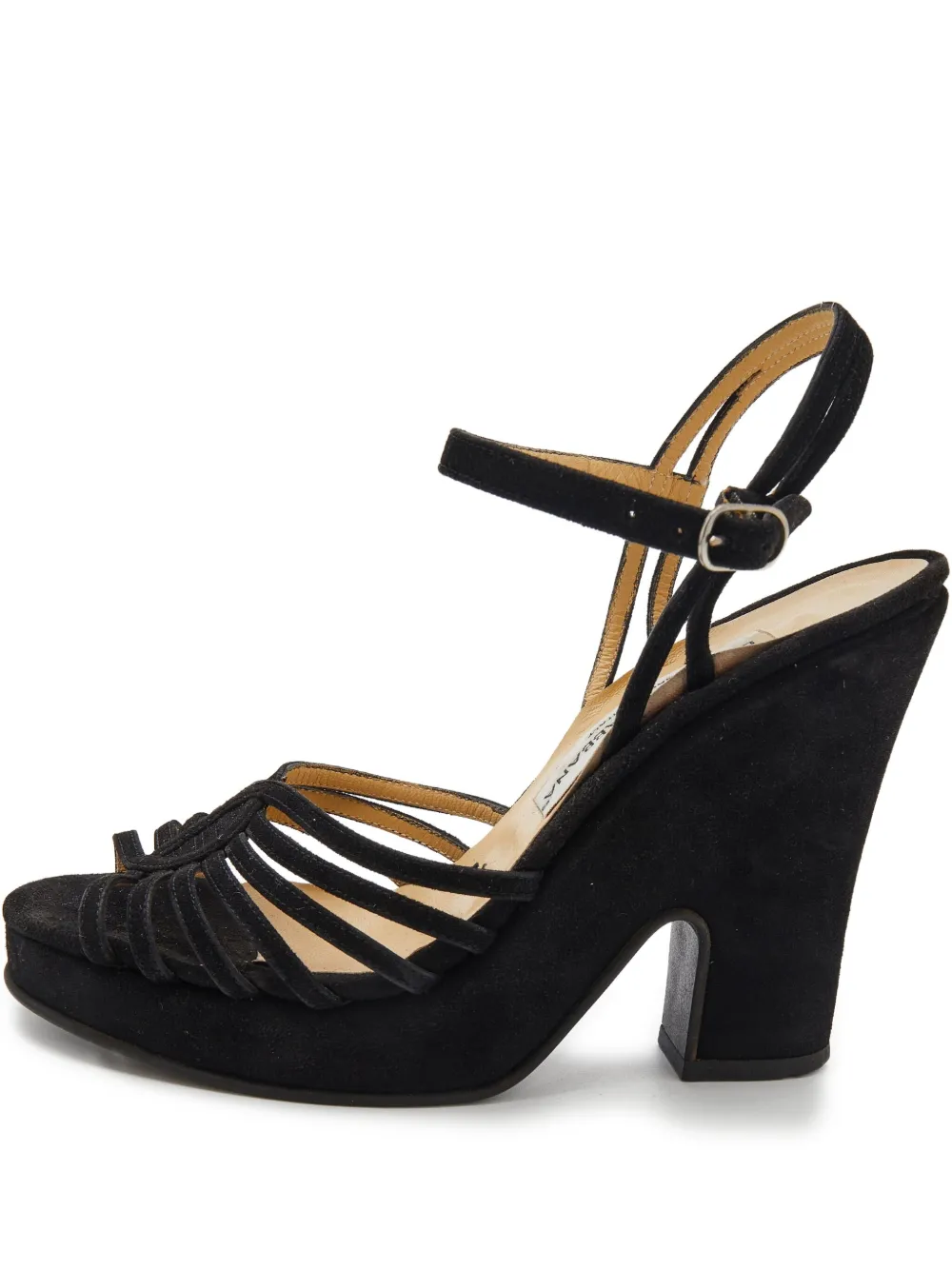 115mm suede sandals