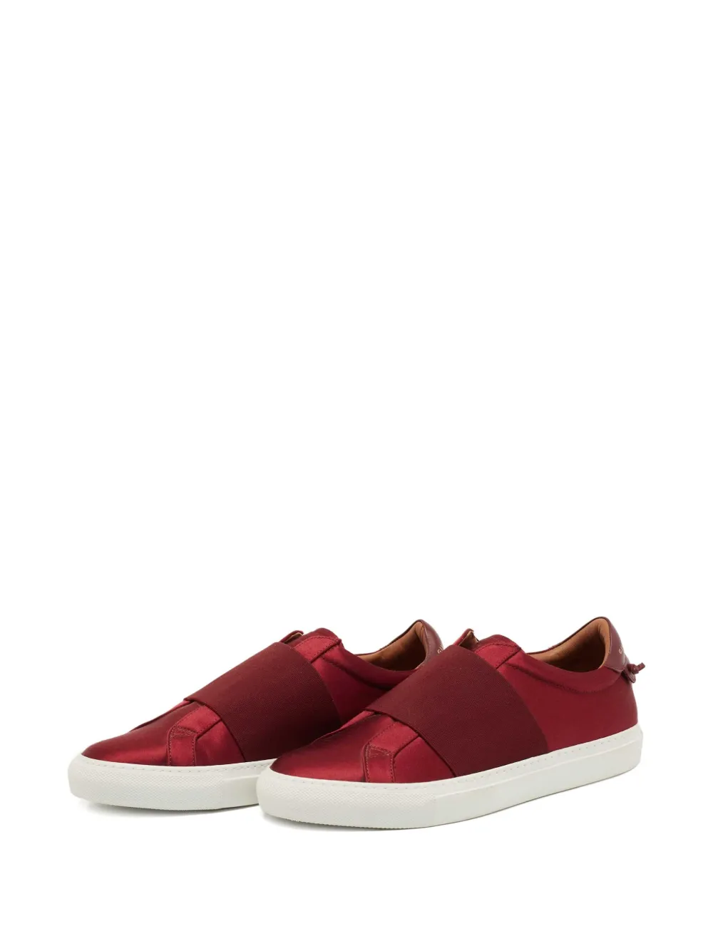 Givenchy Pre-Owned Satijnen slip-on sneakers - Rood