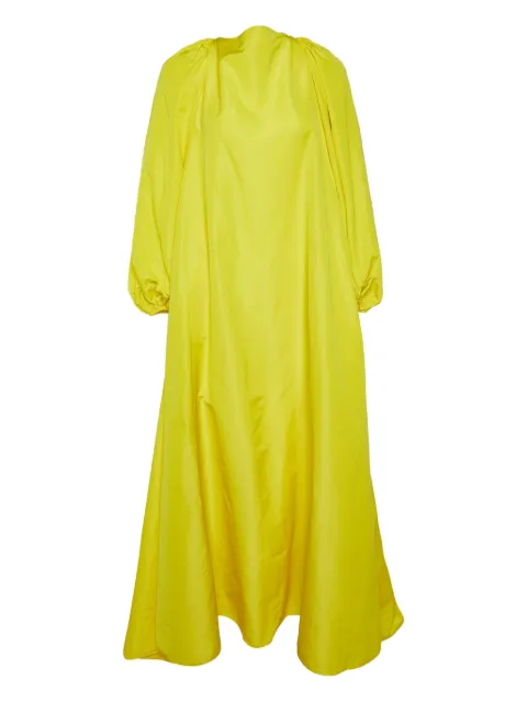 Valentino Garavani Pre-Owned puff sleeve maxi dress