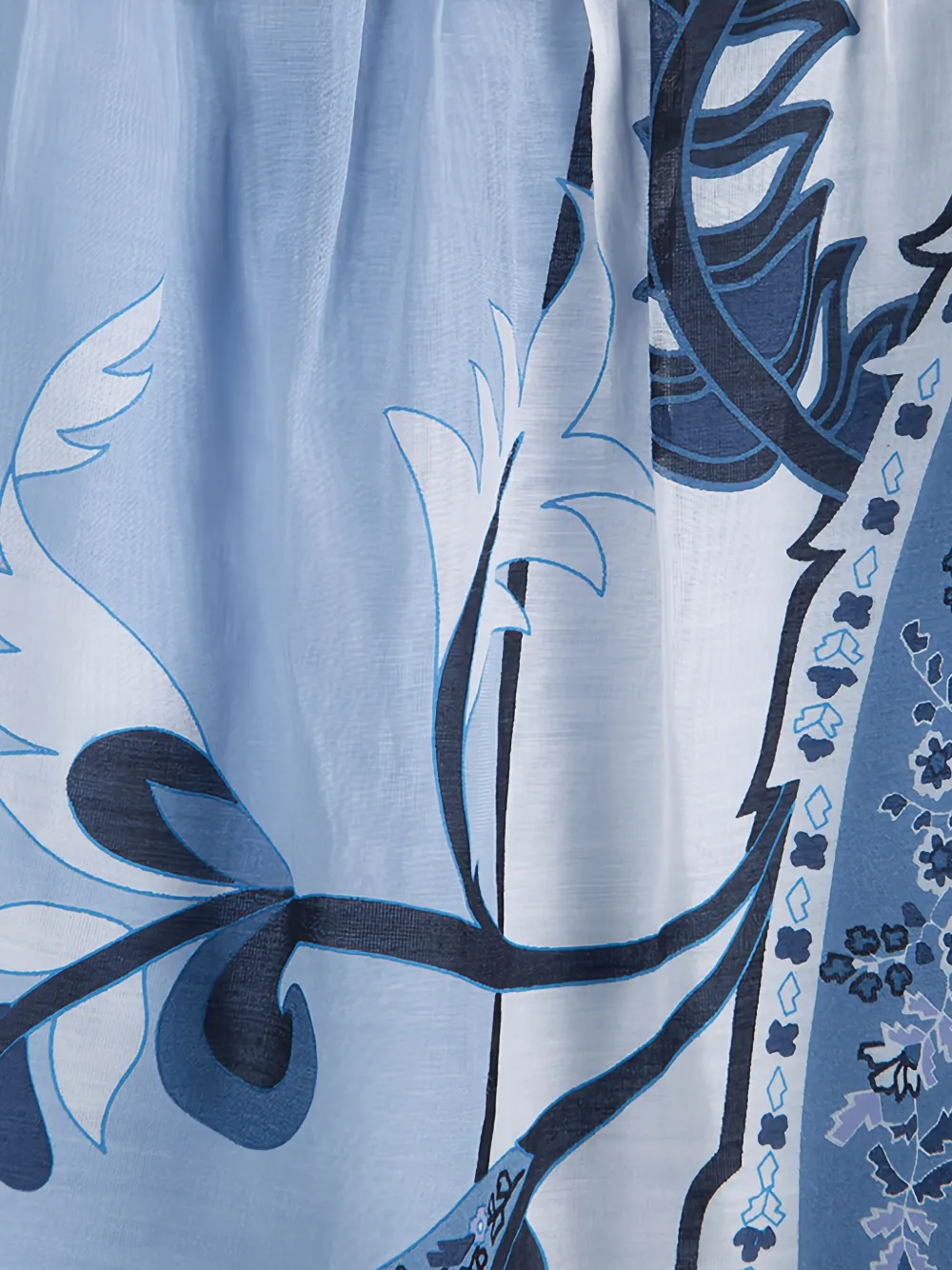 Elie Tahari paisley-print ruffle top | Image 2