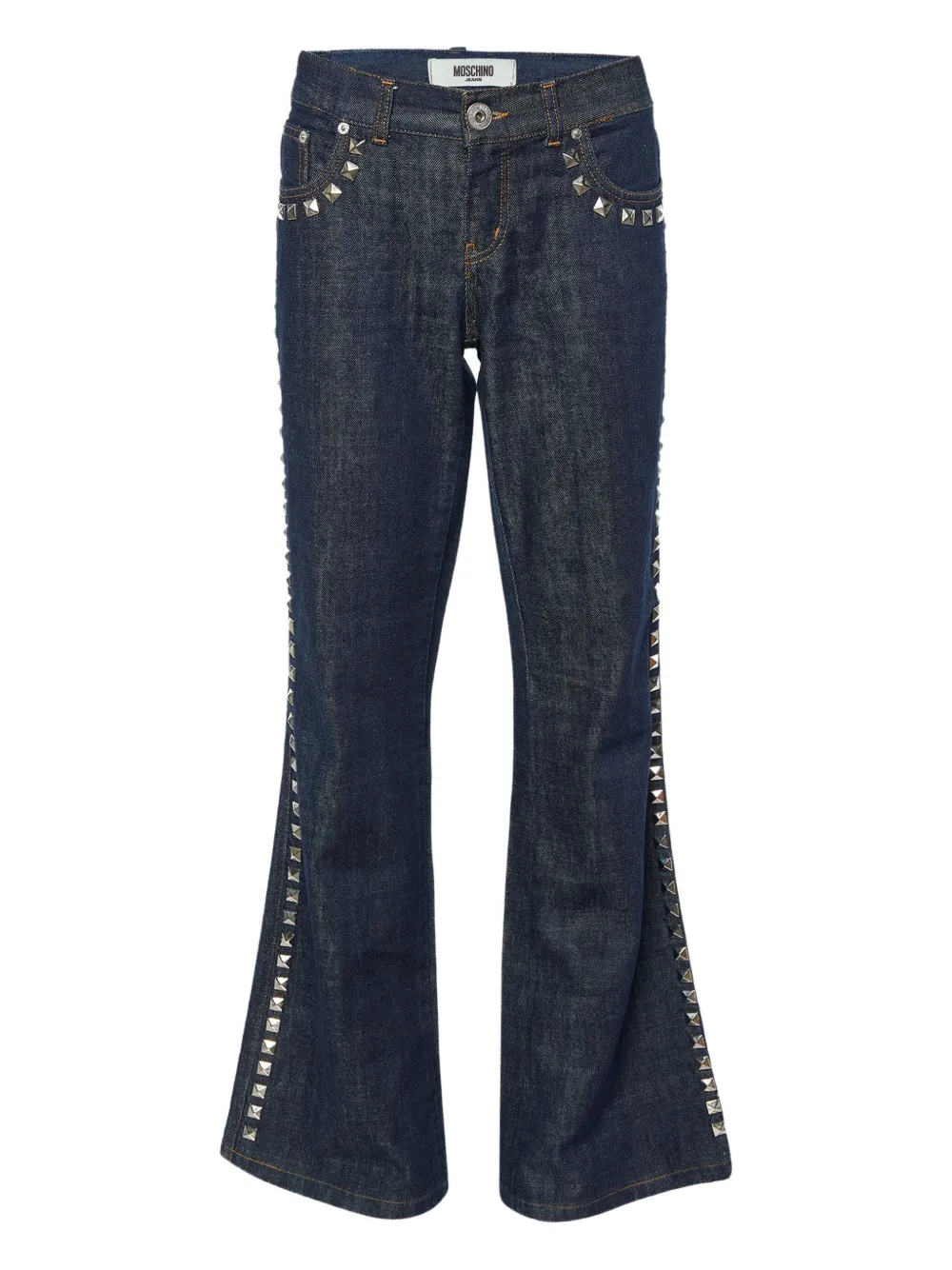 Moschino Pre-Owned 2000's studded jeans - Blu