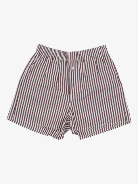 LA ROSE striped shorts