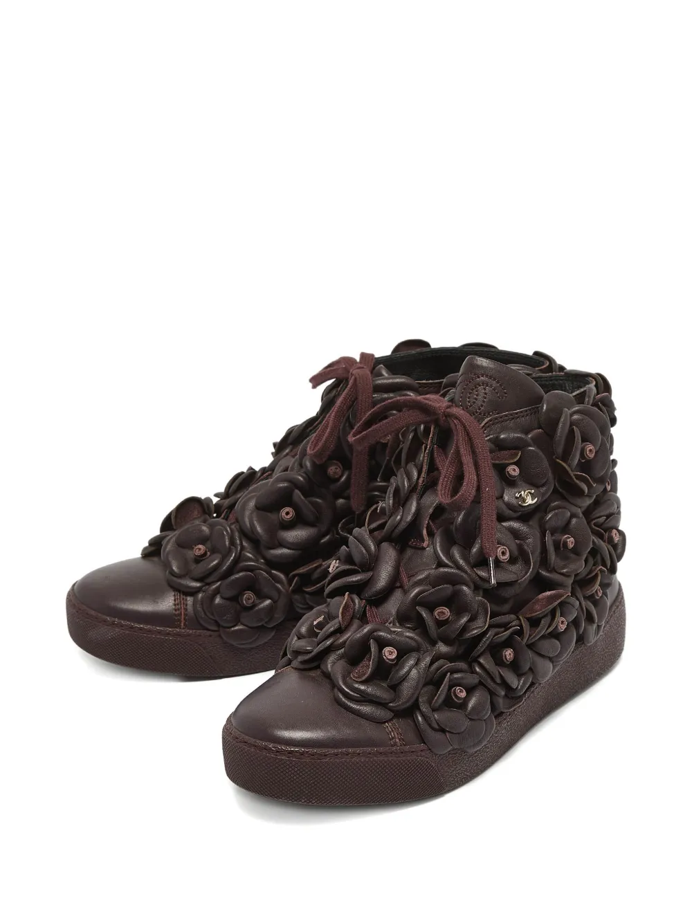 CHANEL Pre-Owned 2024 Camellia sneakers - Paars