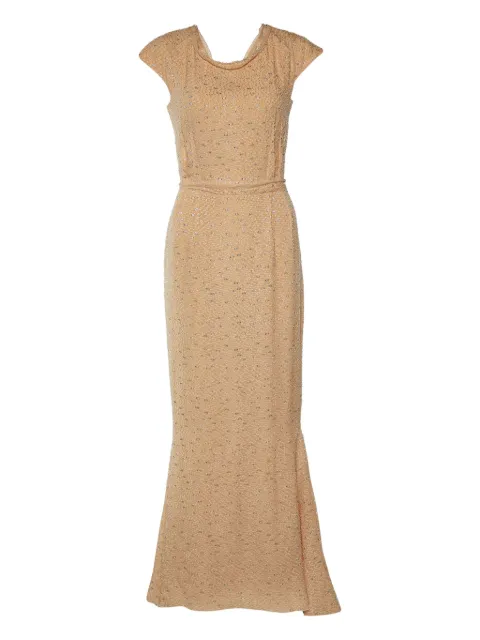 Fendi Pre-Owned silk maxi dress