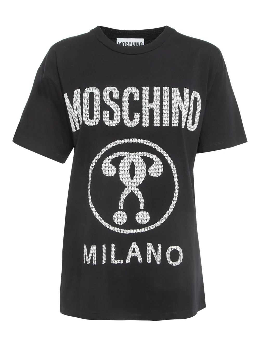 Moschino Pre-Owned Double Question Mark T-shirt | Black | Image 1