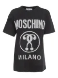 Moschino Pre-Owned Double Question Mark T-shirt - Black