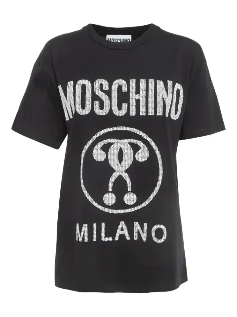 Moschino Pre-Owned Double Question Mark T-shirt 