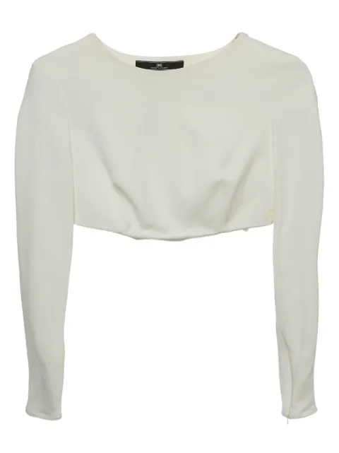 Elisabetta Franchi pre-owned asymmetrical cropped top