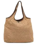 Aigner Vintage signature logo-patterned tote bag - Neutrals