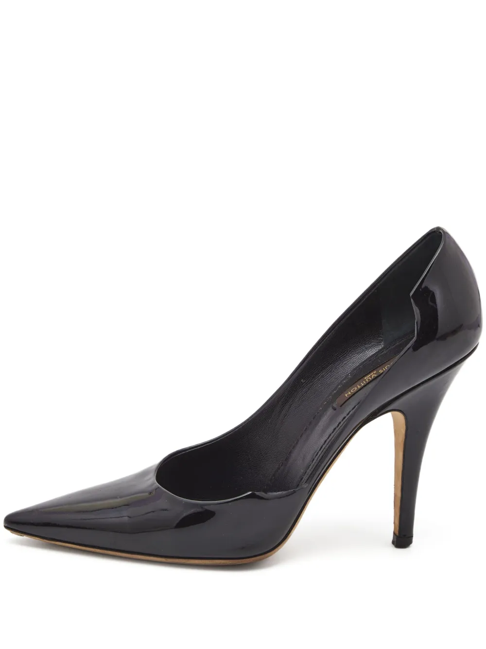 Louis Vuitton Pre-Owned 80mm patent-leather pumps | Black | Image 1
