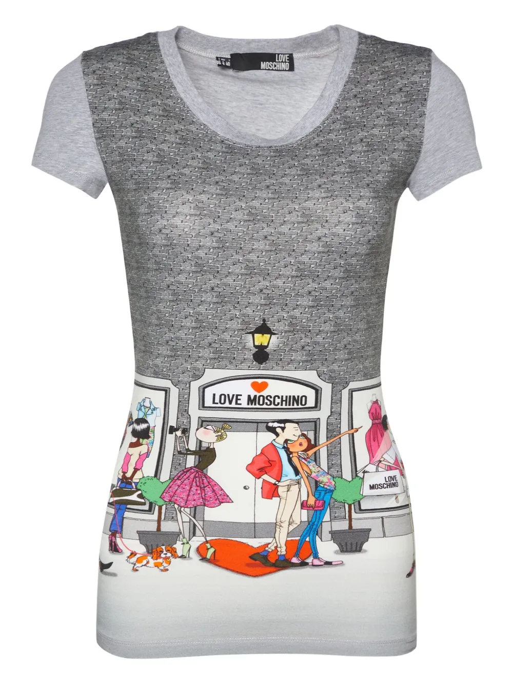 graphic-print T-shirt