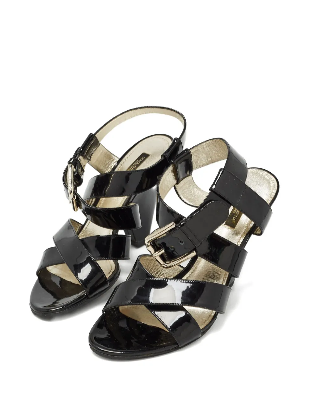 Dolce & Gabbana Pre-Owned sandalias de charol con tacón de 110mm | Sandalias con tacón | Image 2