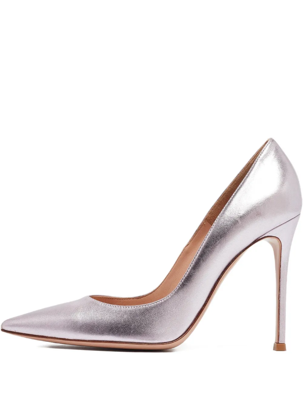 Gianvito Rossi pre-owned 105mm leather pumps | Purple | Image 1