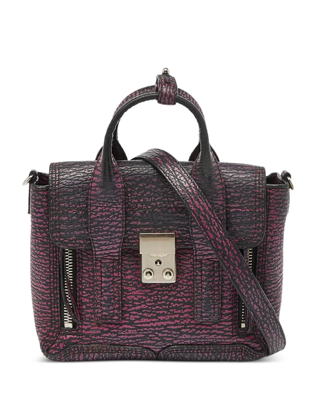 3.1 Phillip Lim Pashli 2wayハンドバッグ - パープル 3.1 Phillip Lim Pashli 2wayハンドバッグ - パープル