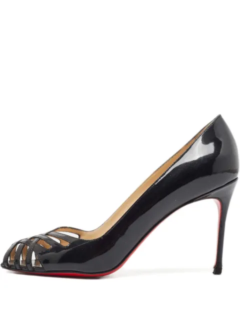 Christian Louboutin Pre-Owned 100mm patent-leather pumps