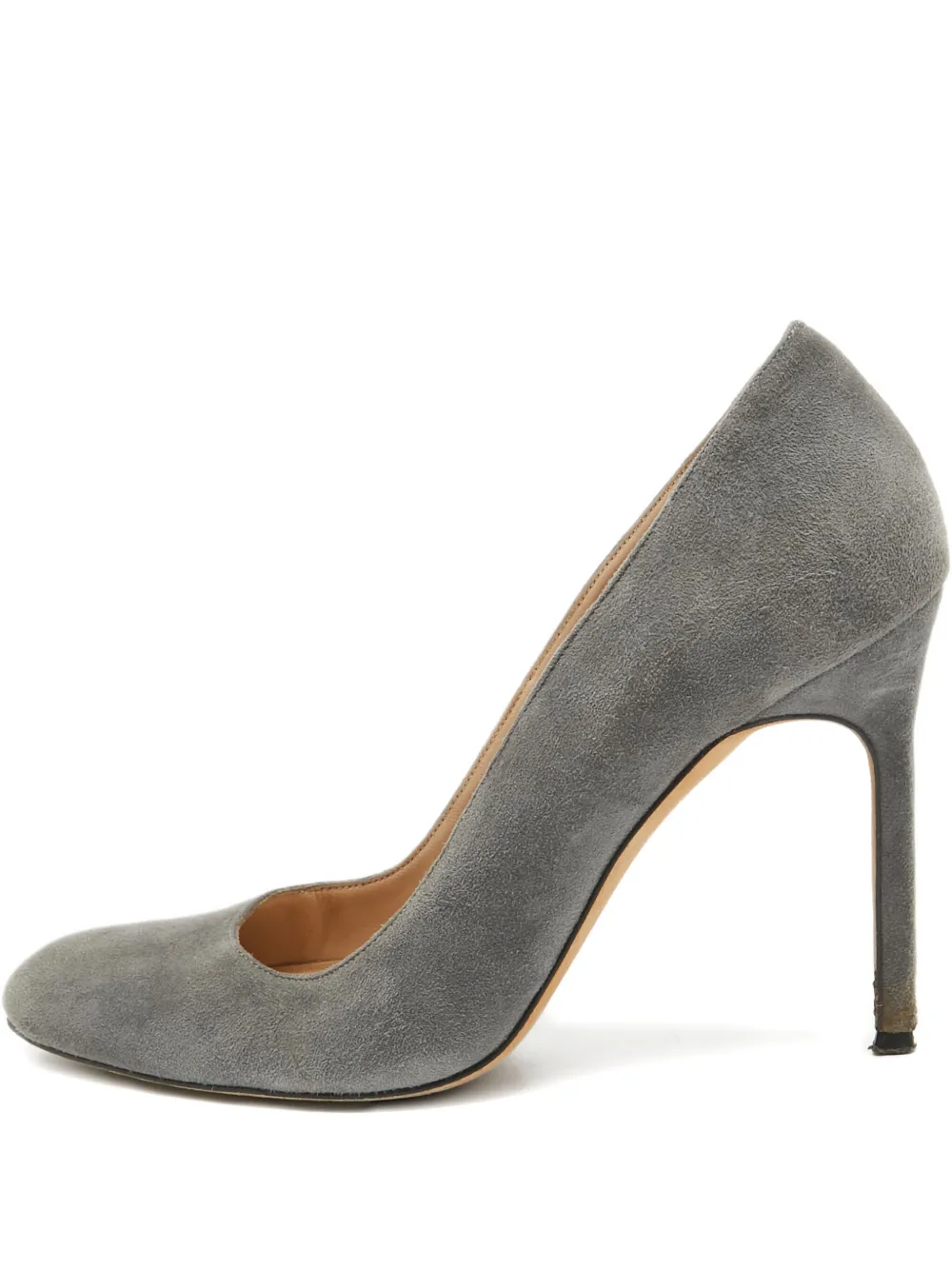 Manolo Blahnik suede pumps | Grey | Image 1