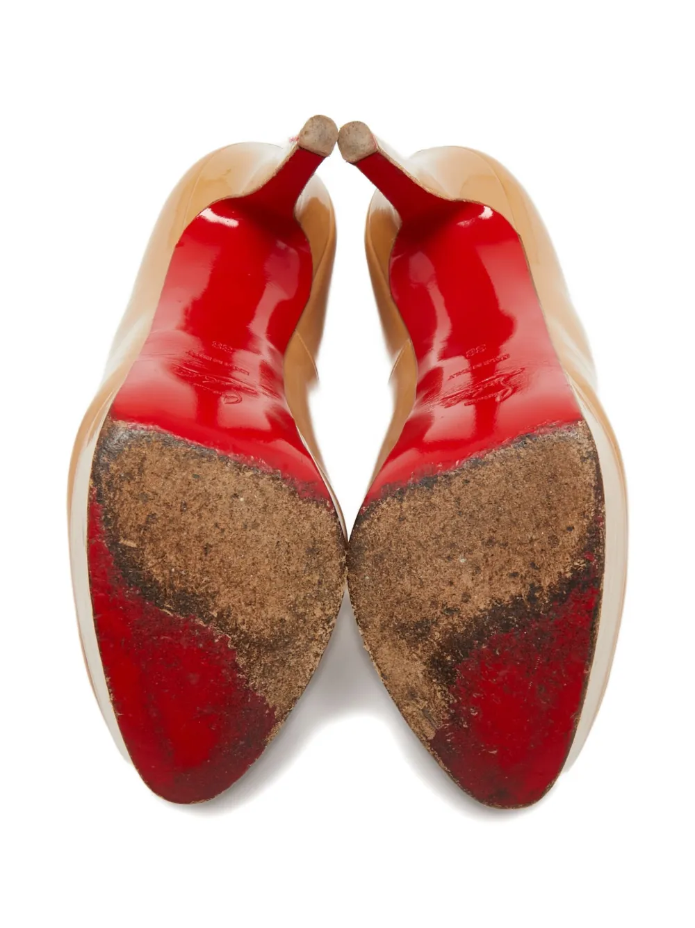 Pre-owned Christian Louboutin 130mm Bianca Pumps
