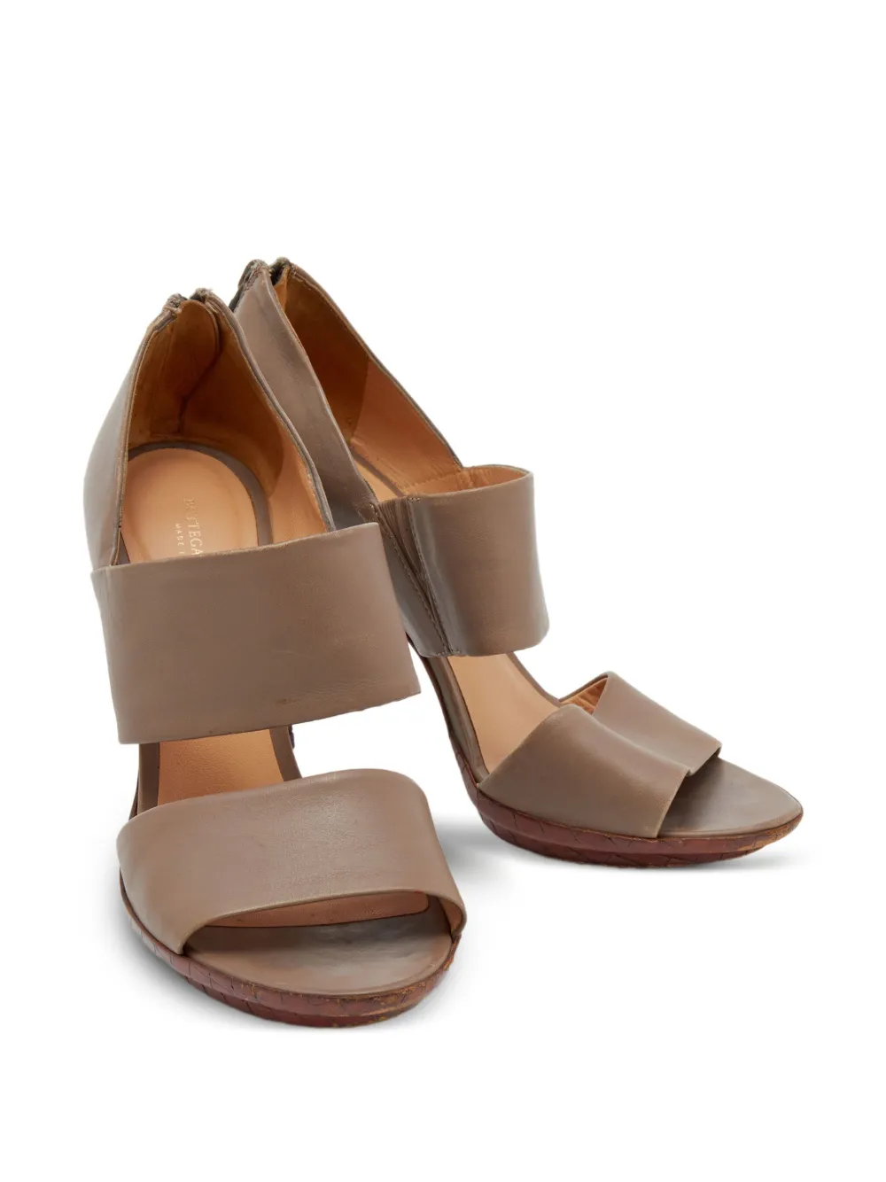 Bottega Veneta Pre-Owned 2024 105mm leather sandals | Image 2