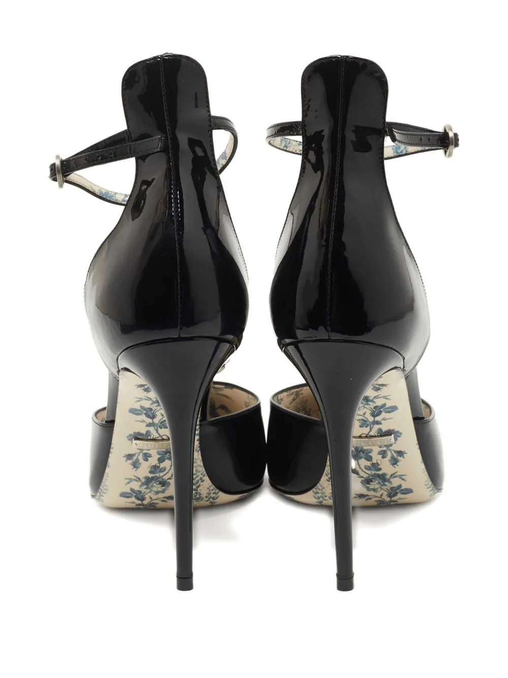 Gucci ブラックレザーパンプス Gucci Pre-Owned レザーパンプス 110mm | ブラック | FARFETCH JP