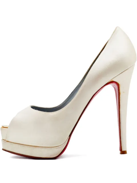 Christian Louboutin Pre-Owned 2024 peep toe platform pumps