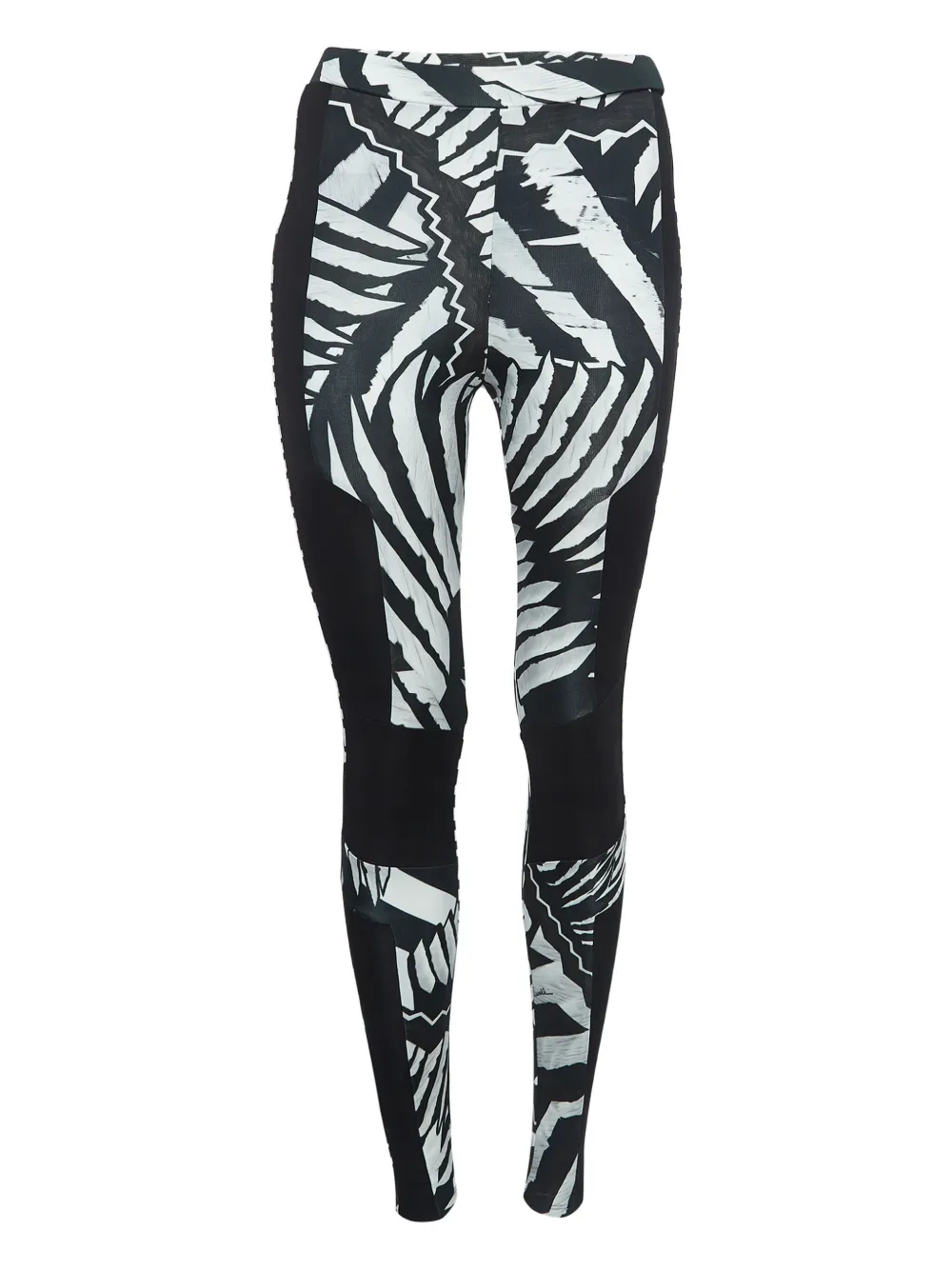 Just Cavalli Vintage zebra-print leggings | Black | Image 1