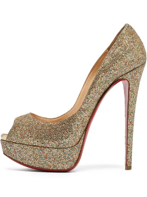 Christian Louboutin Pre-Owned Lady peep-toe pumps