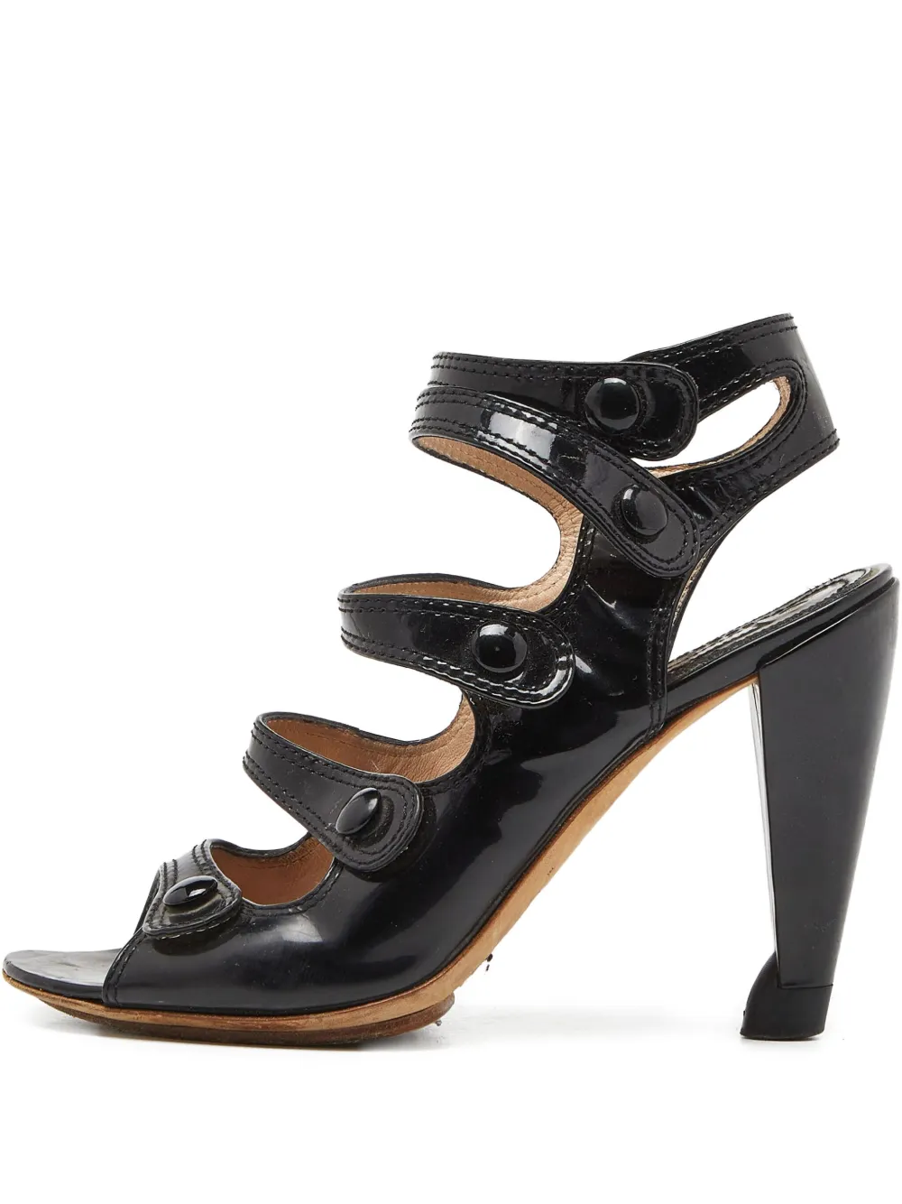Pre-owned Celine 110mm Leather Sandals