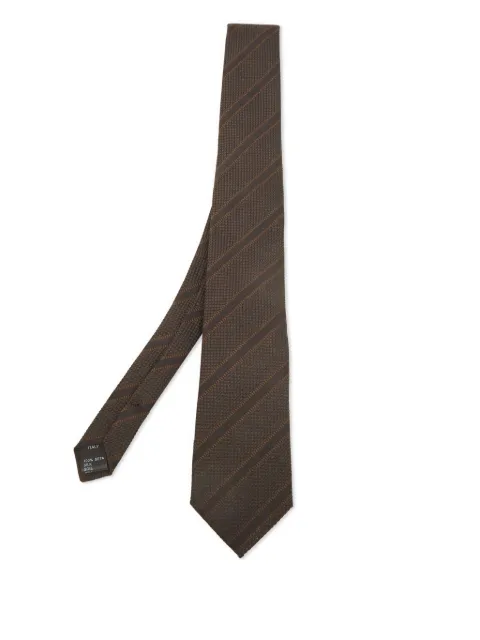 Dolce & Gabbana Pre-Owned striped silk tie