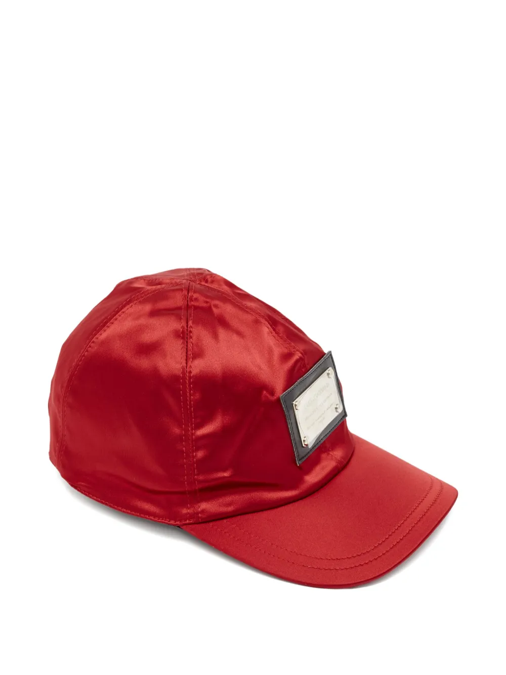 Dolce & Gabbana Pre-Owned gorra satinada con logo | rojo | Image 1