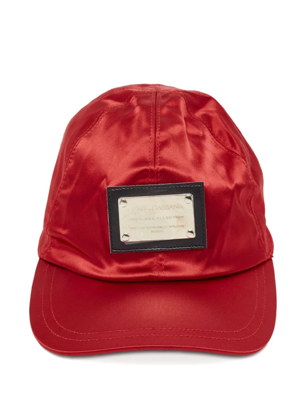 Dolce & Gabbana Pre-Owned gorra satinada con logo | Image 2