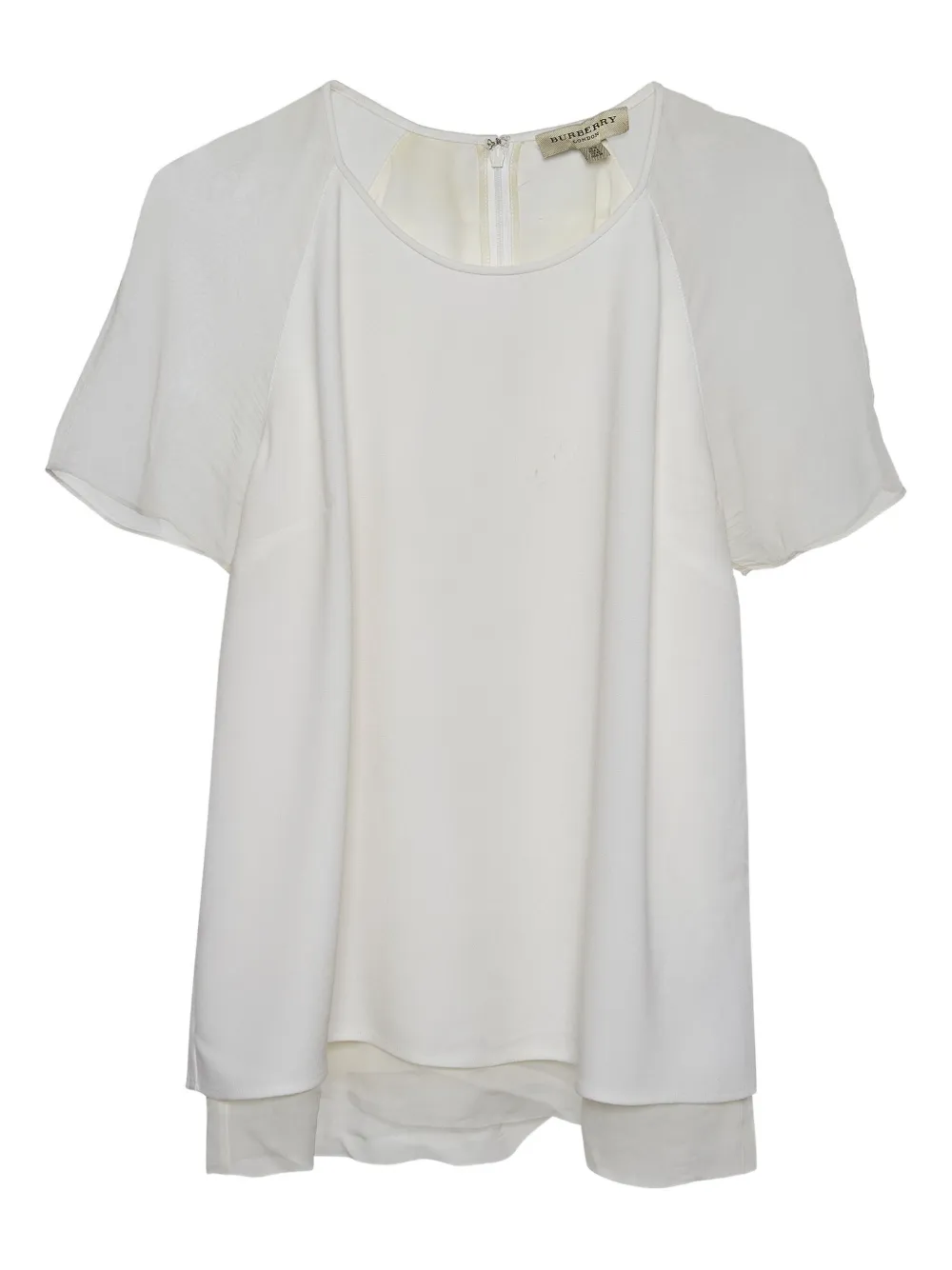 Burberry Pre-Owned layered-effect blouse | White | Image 1