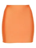 Herve L. Leroux bandage mini skirt - Orange