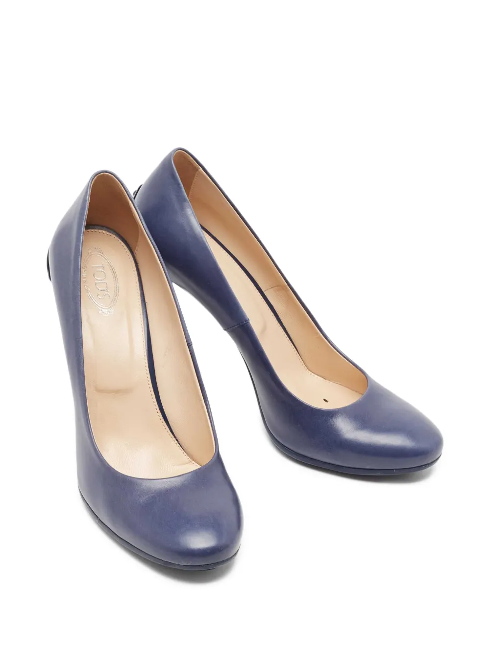 Tod's Pre-owned 110 mm leren pumps - Blauw