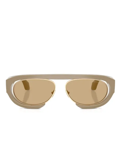 Giorgio Armani oval-frame sunglasses
