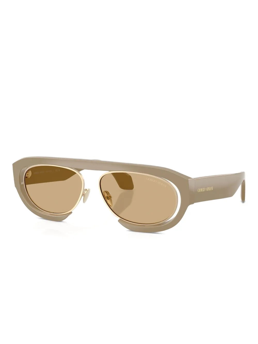 Giorgio Armani oval-frame sunglasses | Image 2