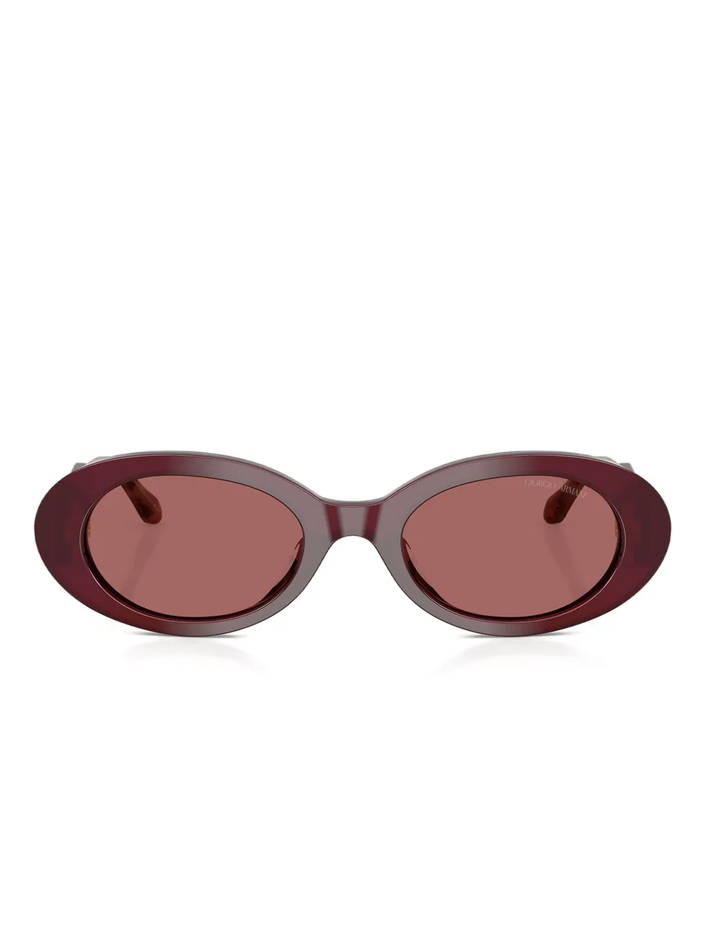 Giorgio Armani Occhiali da sole ovali - Viola