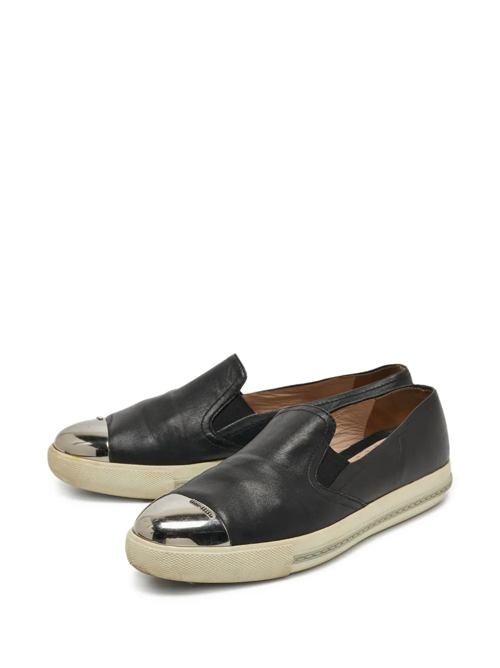 Miu Miu Pre-Owned slip-on sneakers | Image 2