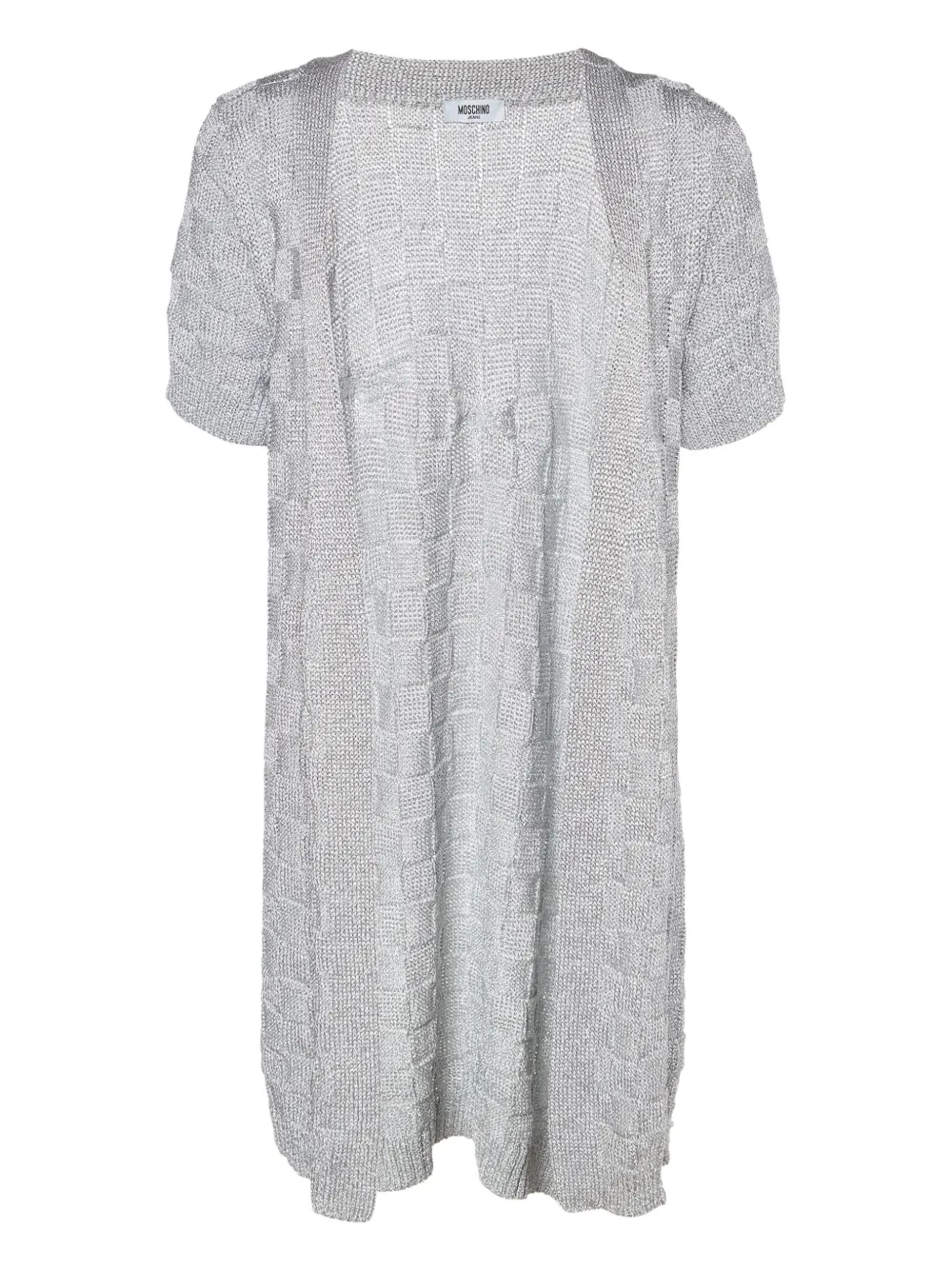 Moschino Pre-Owned short sleeve cardigan | Grey | Image 1