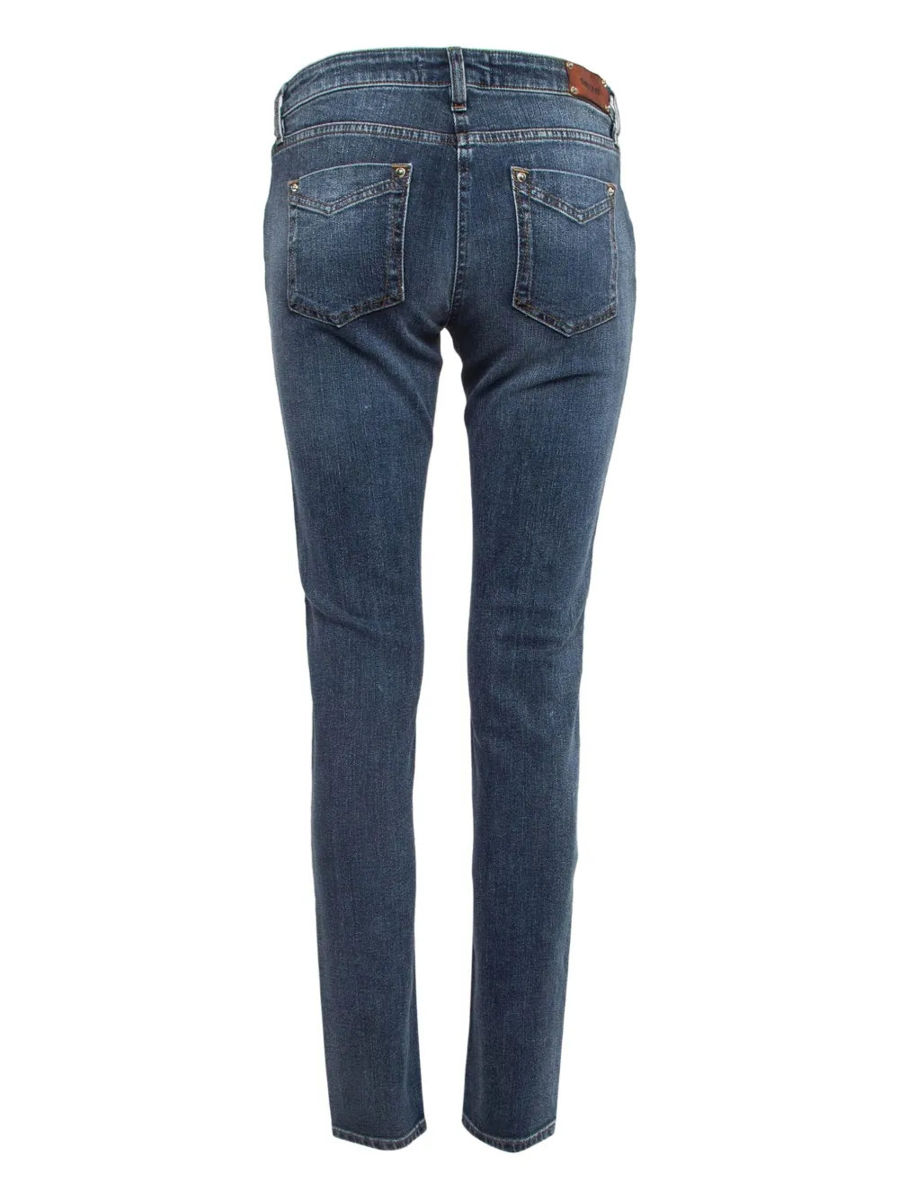 Roberto Cavalli pre-owned logo-patch jeans | Image 2